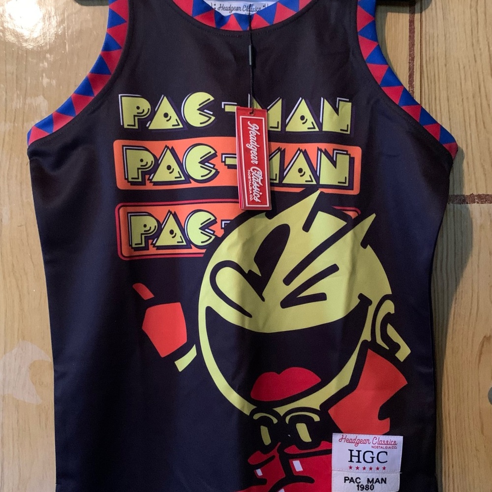 Headgear Classics Pac-Man 1980 Graphic Jersey/ Tank Top